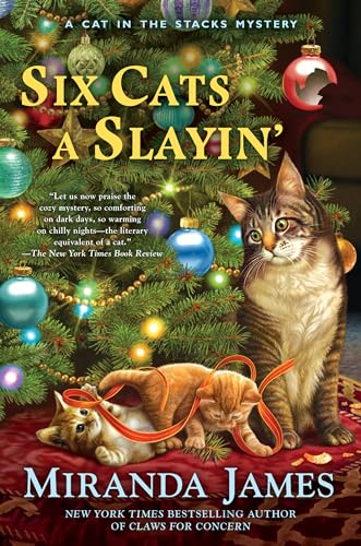 cover image Six Cats a Slayin’: A Cat in the Stacks Mystery