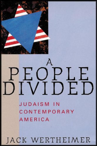 cover image A People Divided: Judaism in Contemporary America