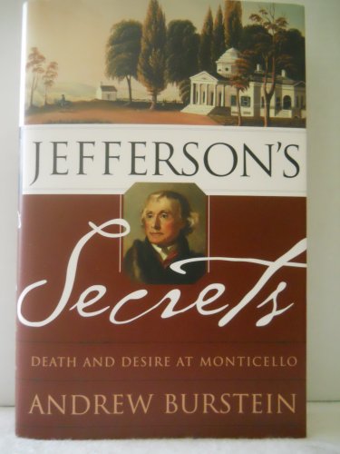 cover image JEFFERSON'S SECRETS: Death and Desire at Monticello