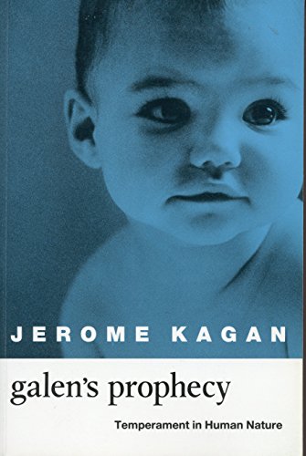 cover image Galen's Prophecy: Temperament in Human Nature