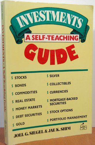 cover image Investments: A Self-Teaching Guide