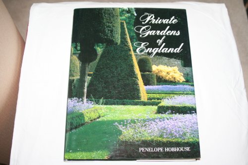 cover image Private Gardens of England