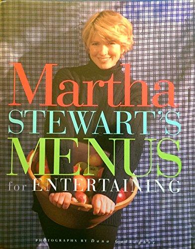cover image Martha Stewart's Menus for Entertaining