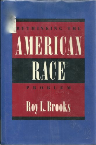 cover image Rethinking the American Race Problem