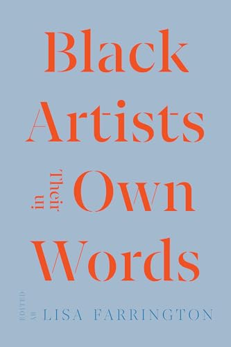 cover image Black Artists in Their Own Words