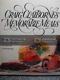 cover image Craig Claiborne's Memorable Meals