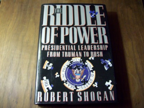 cover image Riddle of Power: Presidential Leadership from Truman