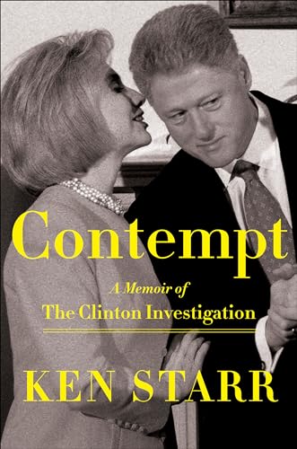 cover image Contempt: A Memoir of the Clinton Investigation