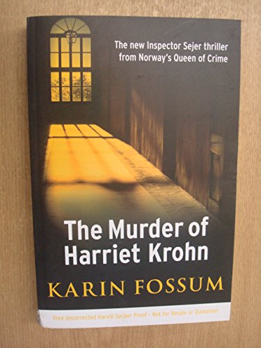 cover image The Murder of Harriet Krohn
