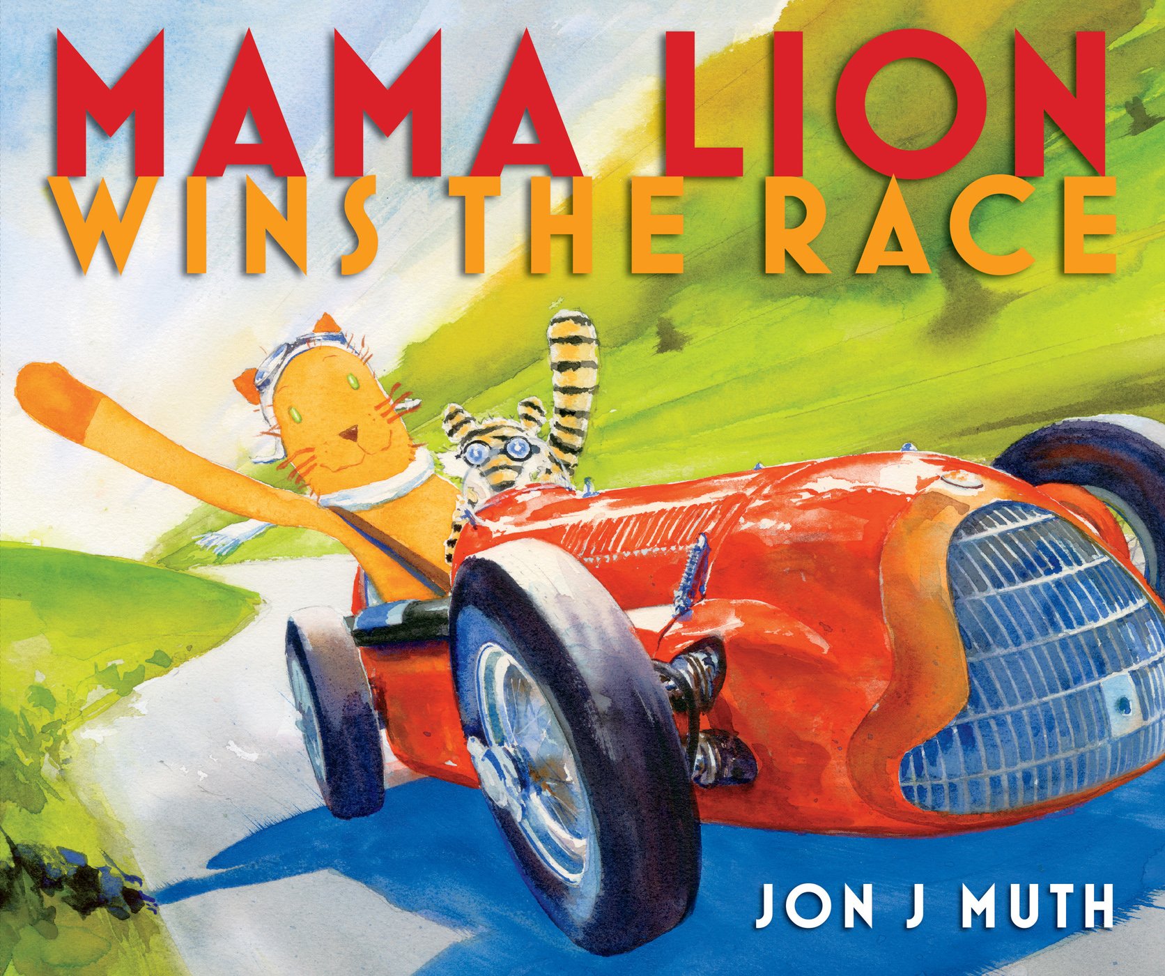 cover image Mama Lion Wins the Race