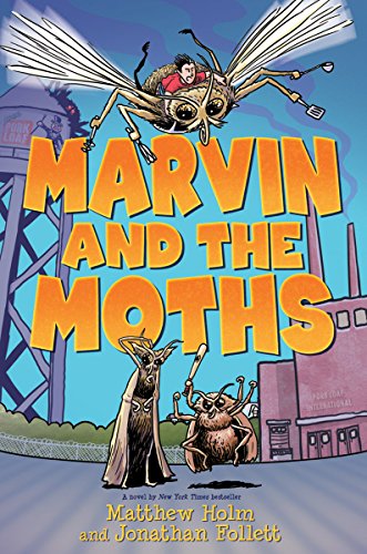 cover image Marvin and the Moths