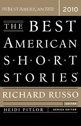 cover image The Best American Short Stories, 2010