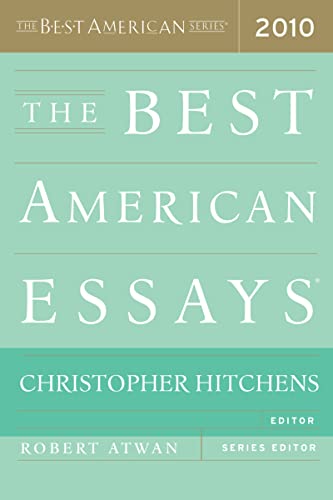 cover image The Best American Essays 2010
