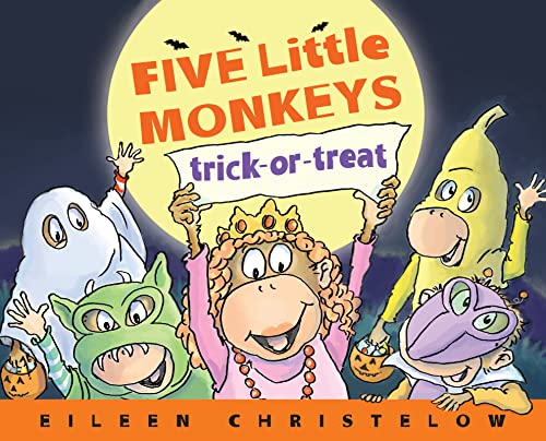 cover image Five Little Monkeys Trick-or-Treat