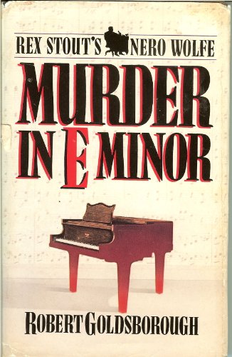 cover image Murder in E Minor: A Nero Wolfe Mystery