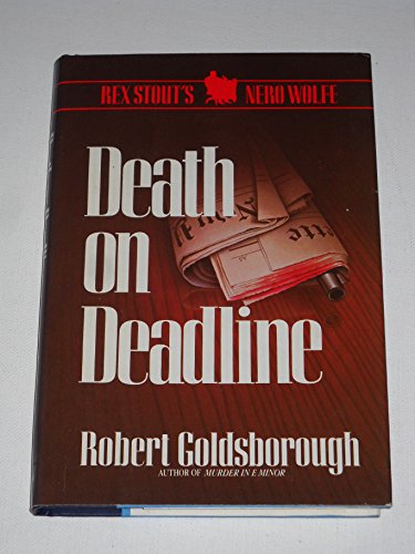 cover image Death on a Deadline