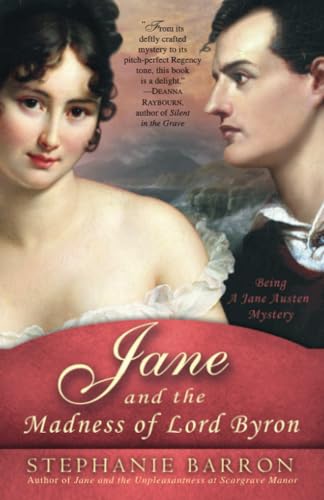 cover image Jane and the Madness of Lord Byron: Being a Jane Austen Mystery