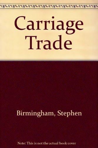 cover image Carriage Trade