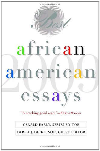 cover image Best African American Essays: 2009
