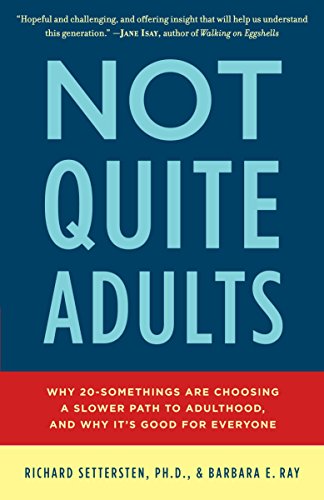 cover image Not Quite Adults: Why 20-Somethings Are Choosing a Slower Path to Adulthood, and Why It's Good for Everyone