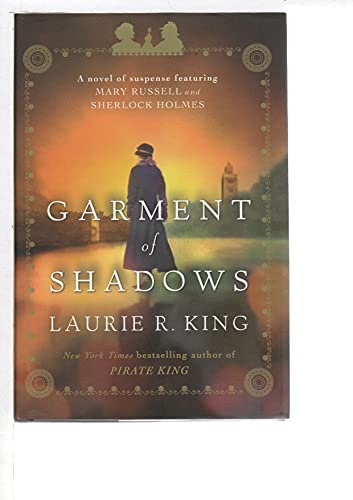 cover image Garment of Shadows: A Novel of Suspense 