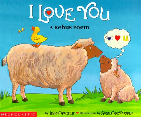 cover image I Love You: A Rebus Poem