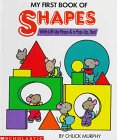 cover image My First Book of Shapes: With Lift-Up Flaps & a Pop-Up, Too!
