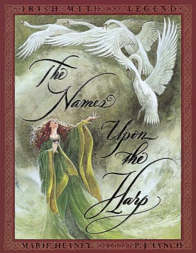 cover image The Names Upon the Harp: Irish Myths and Legends