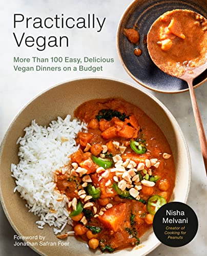 cover image Practically Vegan: More Than 100 Easy, Delicious Vegan Dinners on a Budget