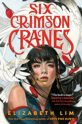 cover image Six Crimson Cranes (Six Crimson Cranes #1)