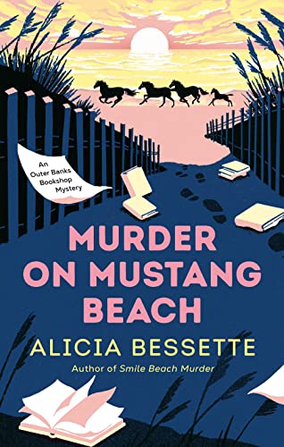 cover image Murder on Mustang Beach
