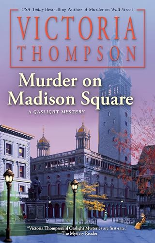 cover image Murder on Madison Square: A Gaslight Mystery