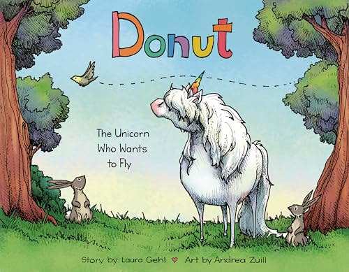 cover image Donut: The Unicorn Who Wants to Fly