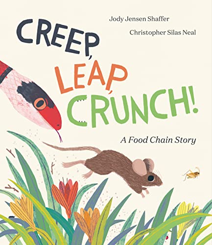 cover image Creep, Leap, Crunch! A Food Chain Story
