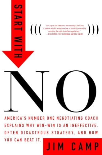 cover image START WITH NO: The Negotiating Tools That the Pros Don't Want You to Know