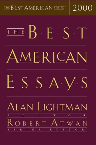 cover image The Best American Essays 2000