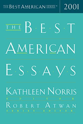 cover image THE BEST AMERICAN ESSAYS, 2001
