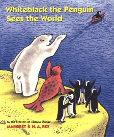 cover image WHITEBLACK THE PENGUIN SEES THE WORLD