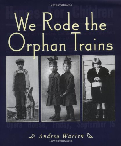 cover image WE RODE THE ORPHAN TRAINS