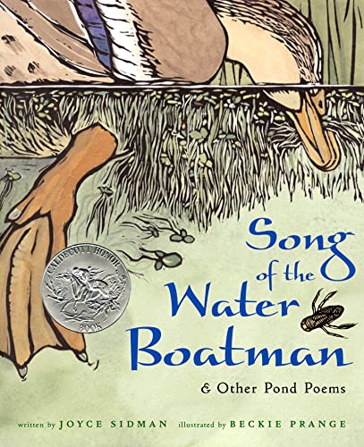 cover image SONG OF THE WATER BOATMAN: And Other Pond Poems
