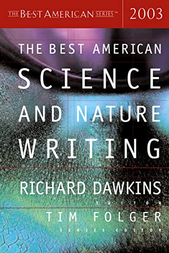 cover image THE BEST AMERICAN SCIENCE AND NATURE WRITING 2003