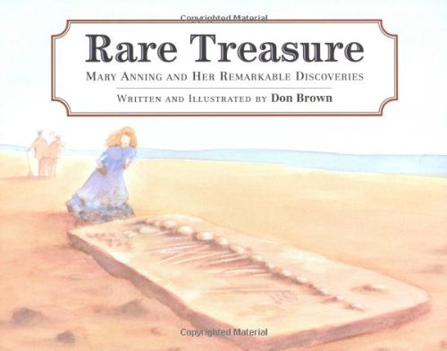 cover image RARE TREASURE: Mary Anning and Her Remarkable Discoveries