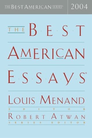 cover image The Best American Essays 2004