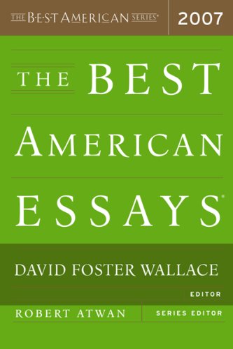 cover image The Best American Essays
