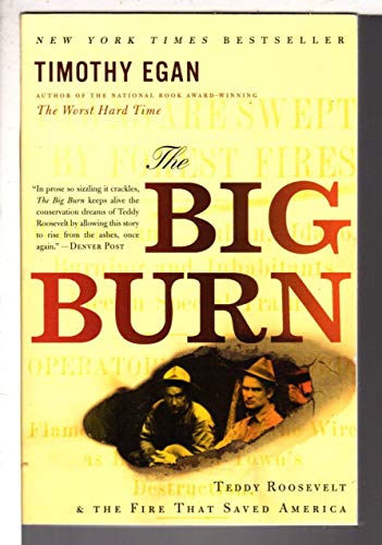 cover image The Big Burn: Teddy Roosevelt and the Fire that Saved America