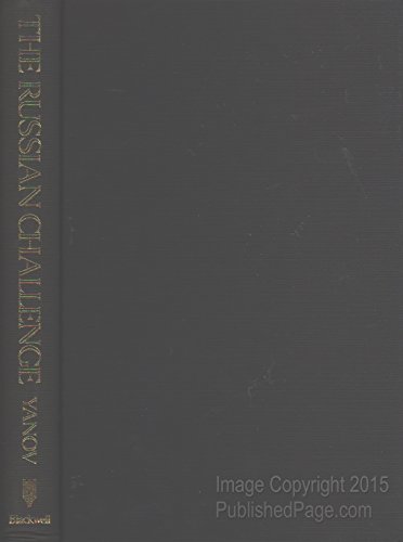 cover image The Russian Challenge and the Year 2000: The USSR and the Year 2000