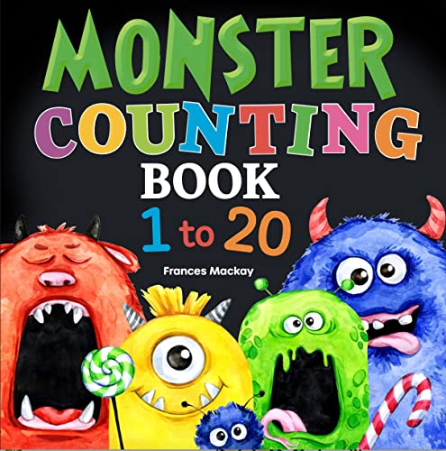 cover image Monster Counting Book 1 to 20