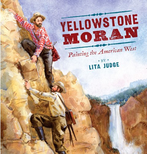 cover image Yellowstone Moran: Painting the American West