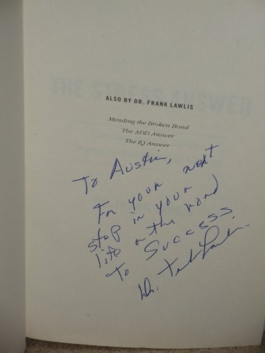 cover image The Stress Answer: Train Your Brain to Conquer Depression and Anxiety in 45 Days