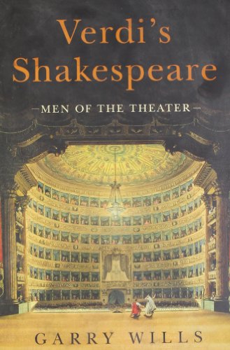 cover image Verdi's Shakespeare: Men of the Theater